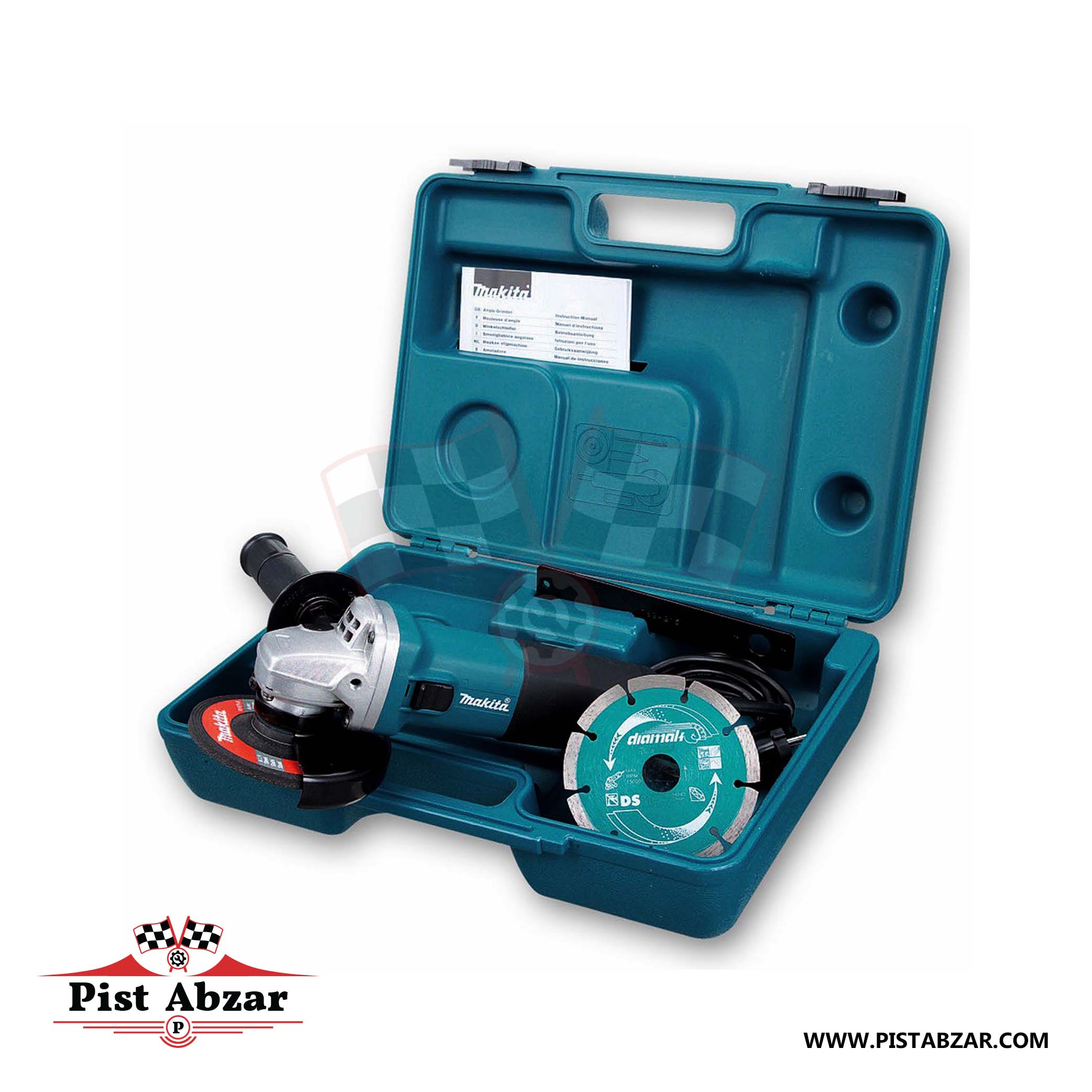 مینی فرز ماکیتا 11 سانت مدل 9557HNG با گارانتی