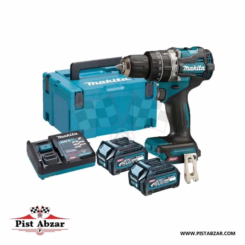 دریل شارژی 40 ولت چکشی ماکیتا مدل HP002GA201