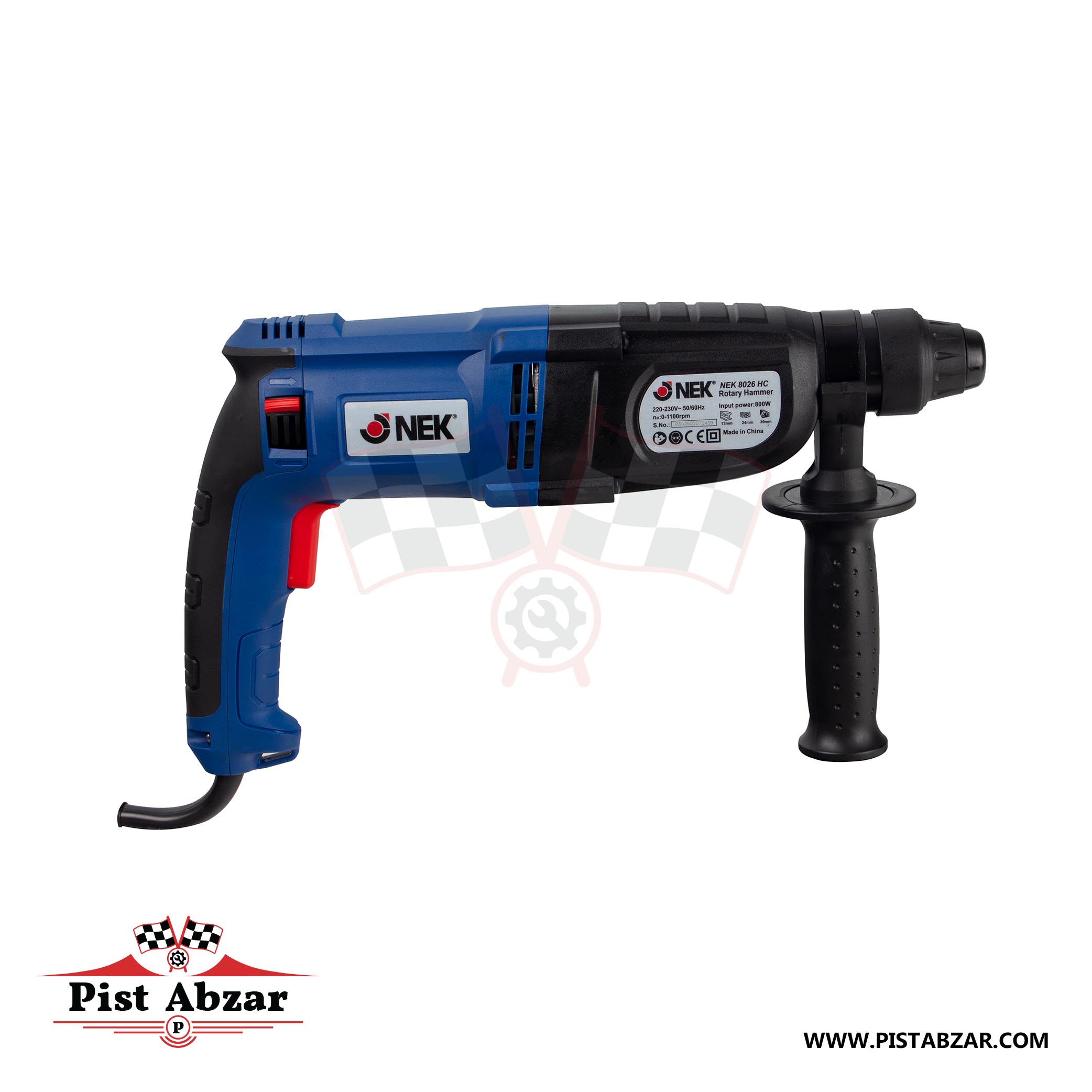 دریل بتن کن 3 کیلویی نک مدل NEK 8026HC با گارانتی