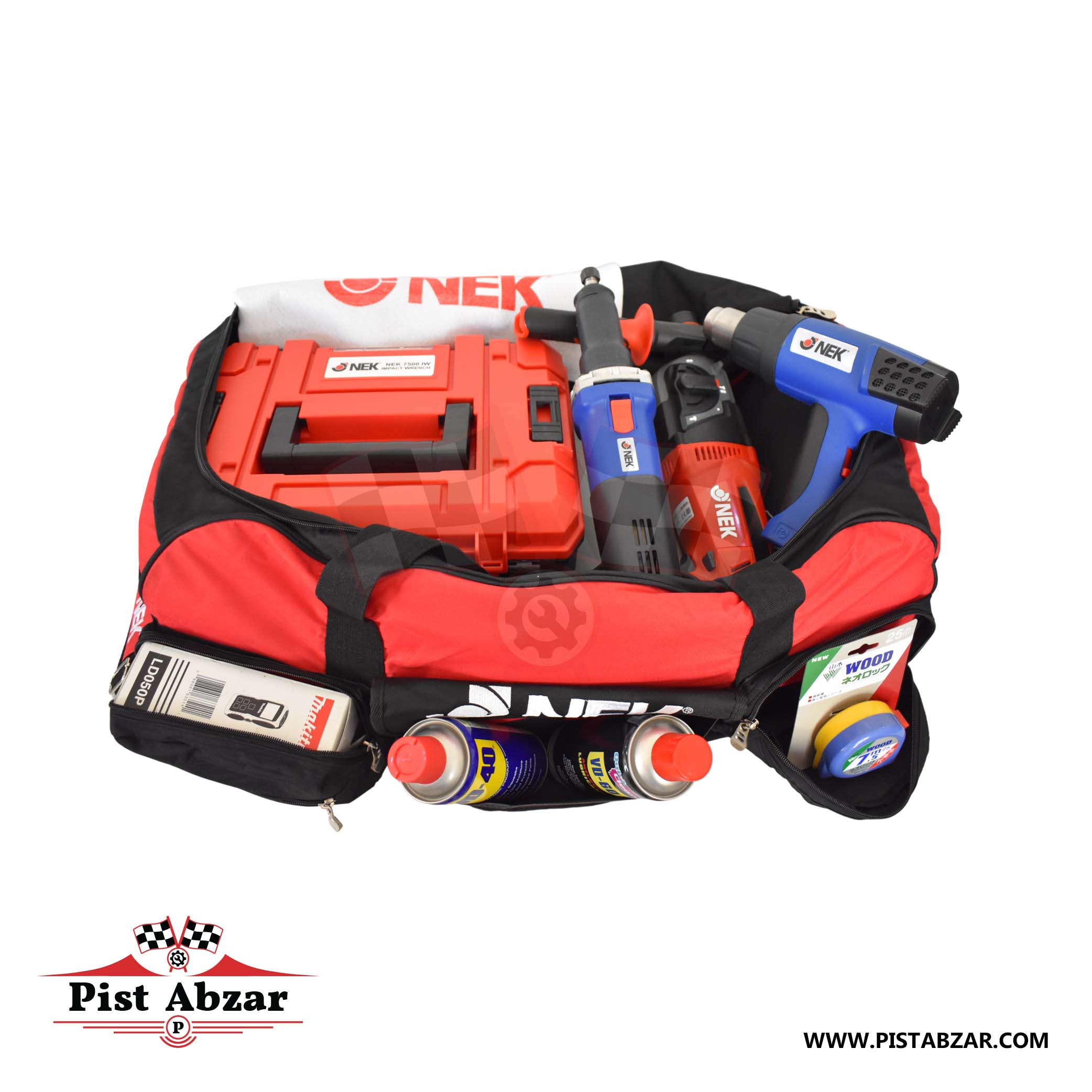 کیف ابزار چرخ دار نک مدل NEKPOST