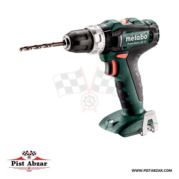 دریل شارژی 12 ولت چکشی متابو مدل PowerMaxx SB با گارانتی