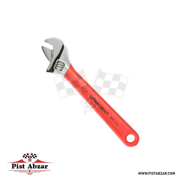 آچار فرانسه 10 اینچ روکش دار کرسنت