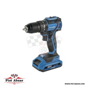 دریل شارژی براشلس چکشی 20 ولت گلکسیا