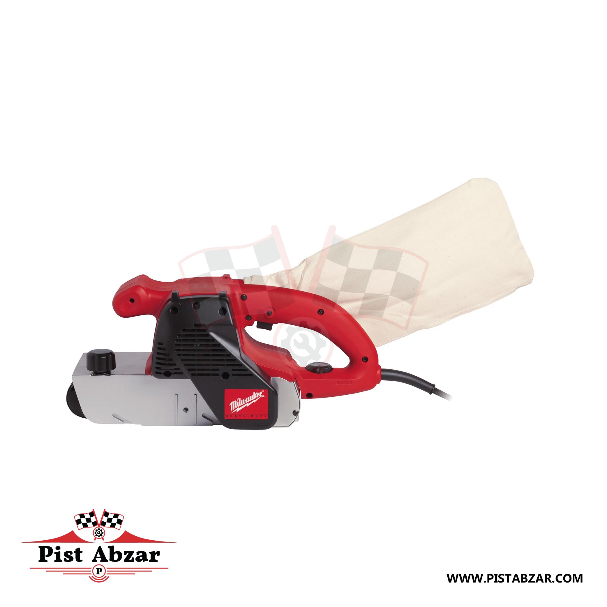 سنباده نواری 100 میلی متری میلواکی مدل BS100LE با گارانتی