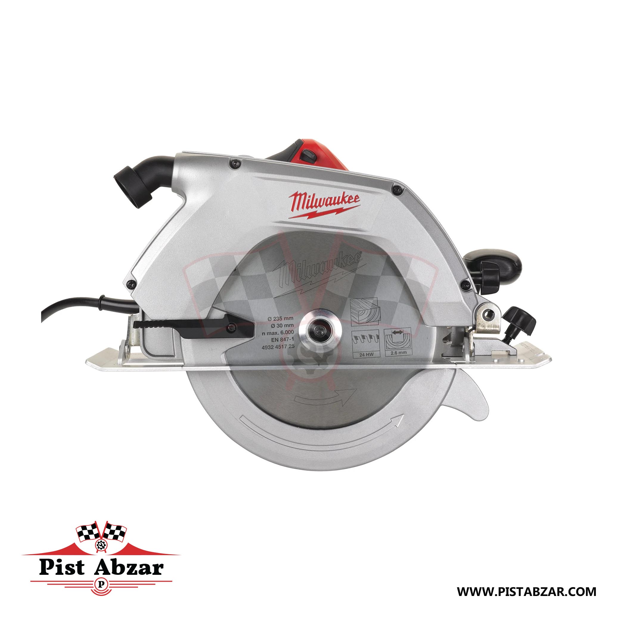 اره دیسکی 23 سانت میلواکی مدل CS85SB با گارانتی