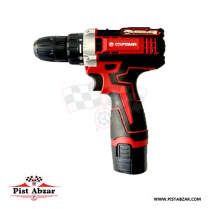 دریل شارژی 12 ولت اپتیما مدل OP1260 با گارانتی