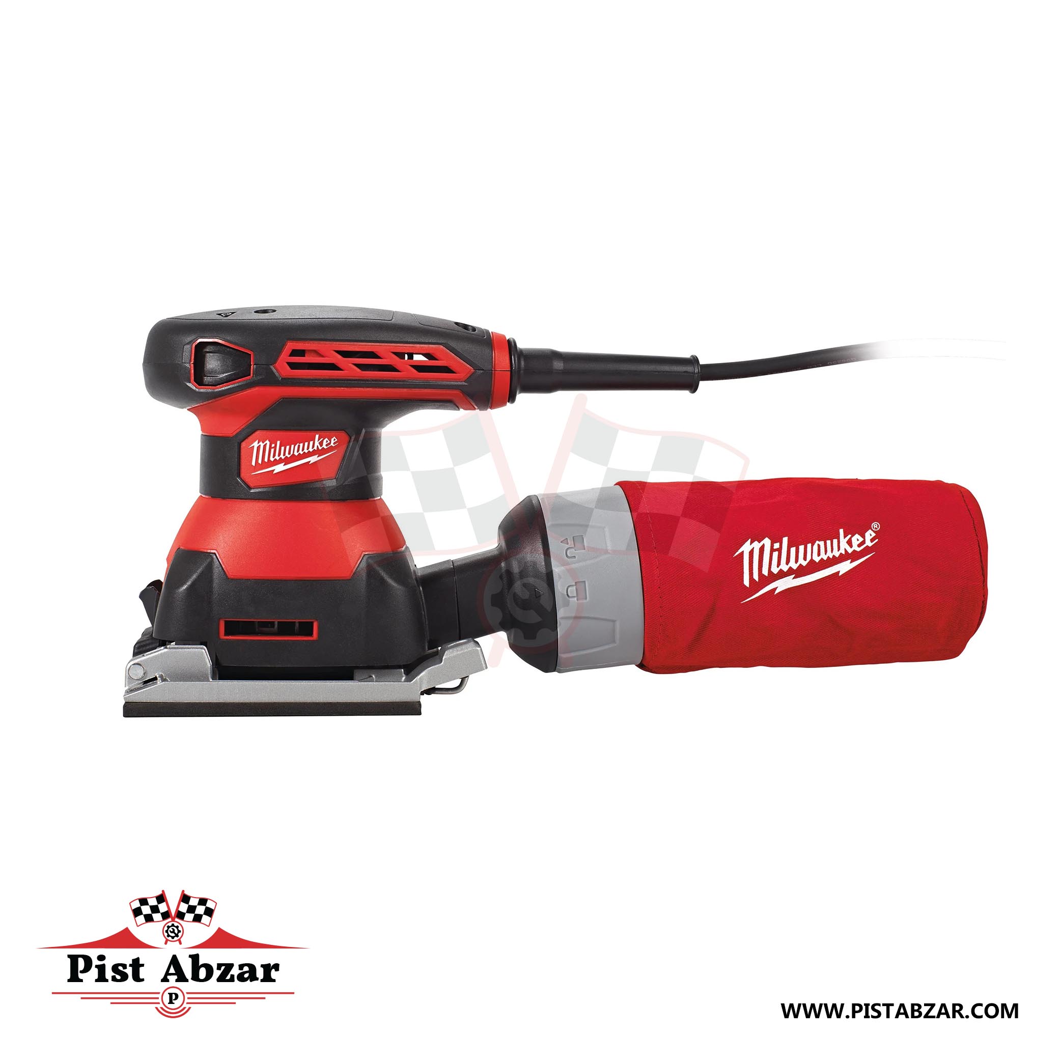 سنباده لرزان صفحه مربعی میلواکی مدل SPS140 با گارانتی