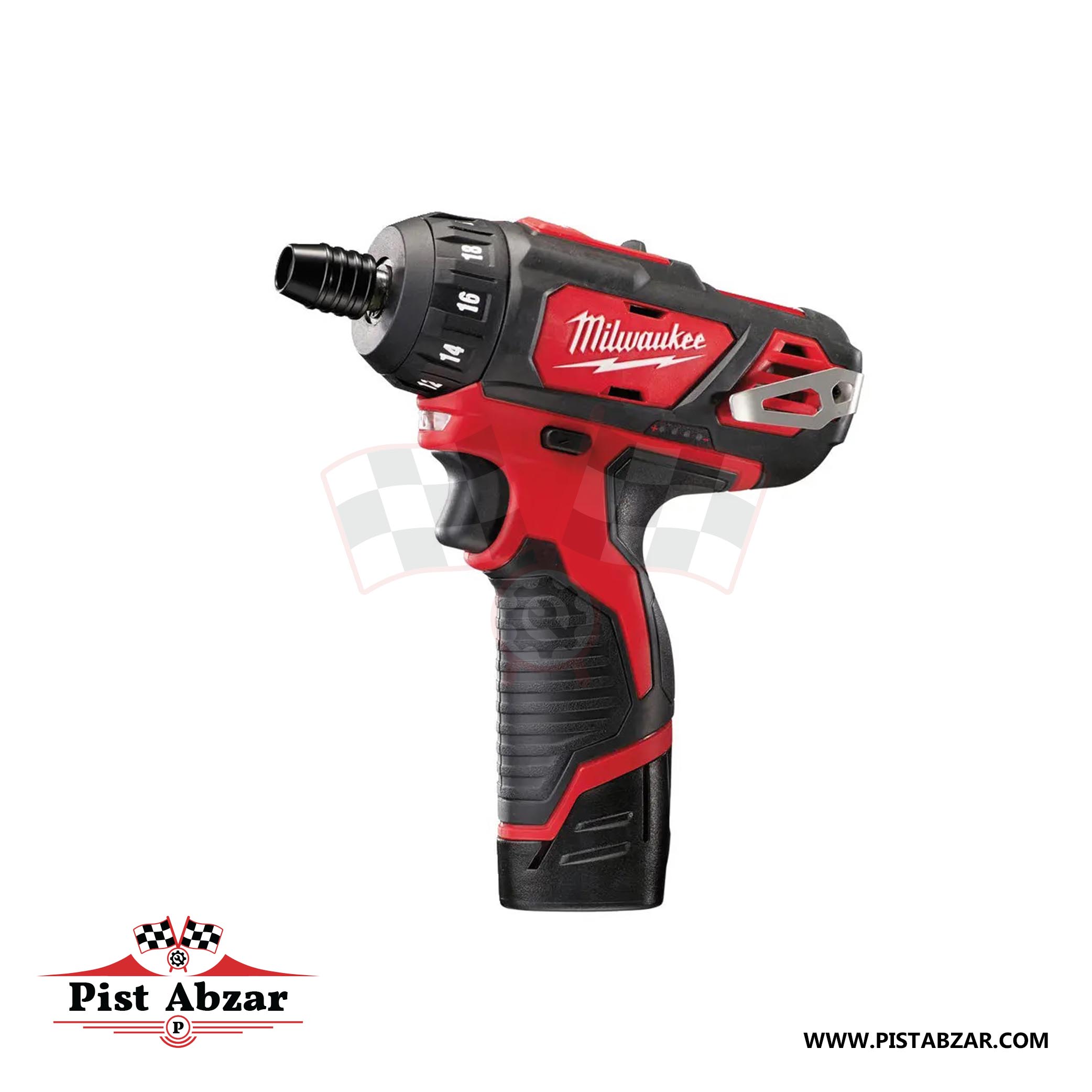 پیچ گوشتی شارژی 12 ولت میلواکی مدل M12BD-202C