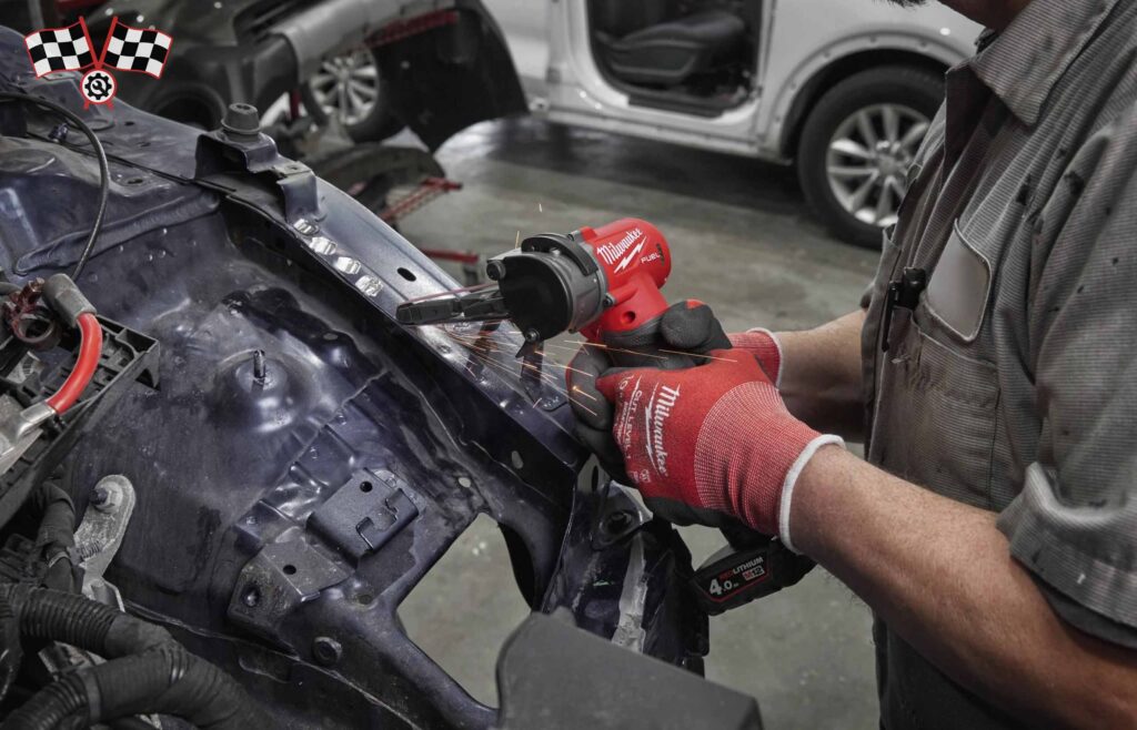 سنباده نواری تسمه 10 میلی متری شارژی میلواکی مدل M12FBFL10-0