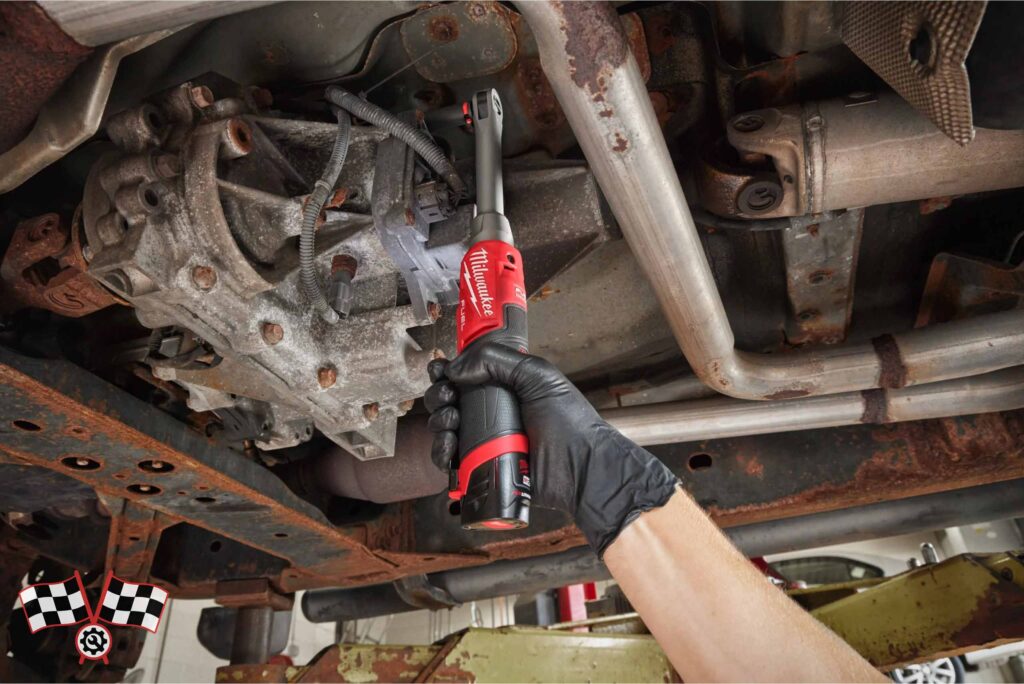 آچار بکس جغجغه ای گلو بلند 3/8 اینچ شارژی 12 ولت میلواکی مدل M12FHIR38LR-0