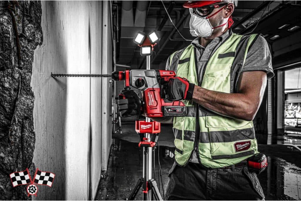 بتن کن سه کاره چهارشیار شارژی 18 ولت میلواکی مدل M18BLHX-502X