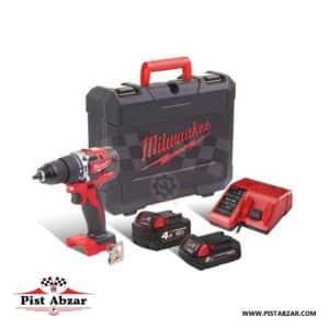 دریل چکشی شارژی 18 ولت میلواکی مدل M18CBLPD-422C