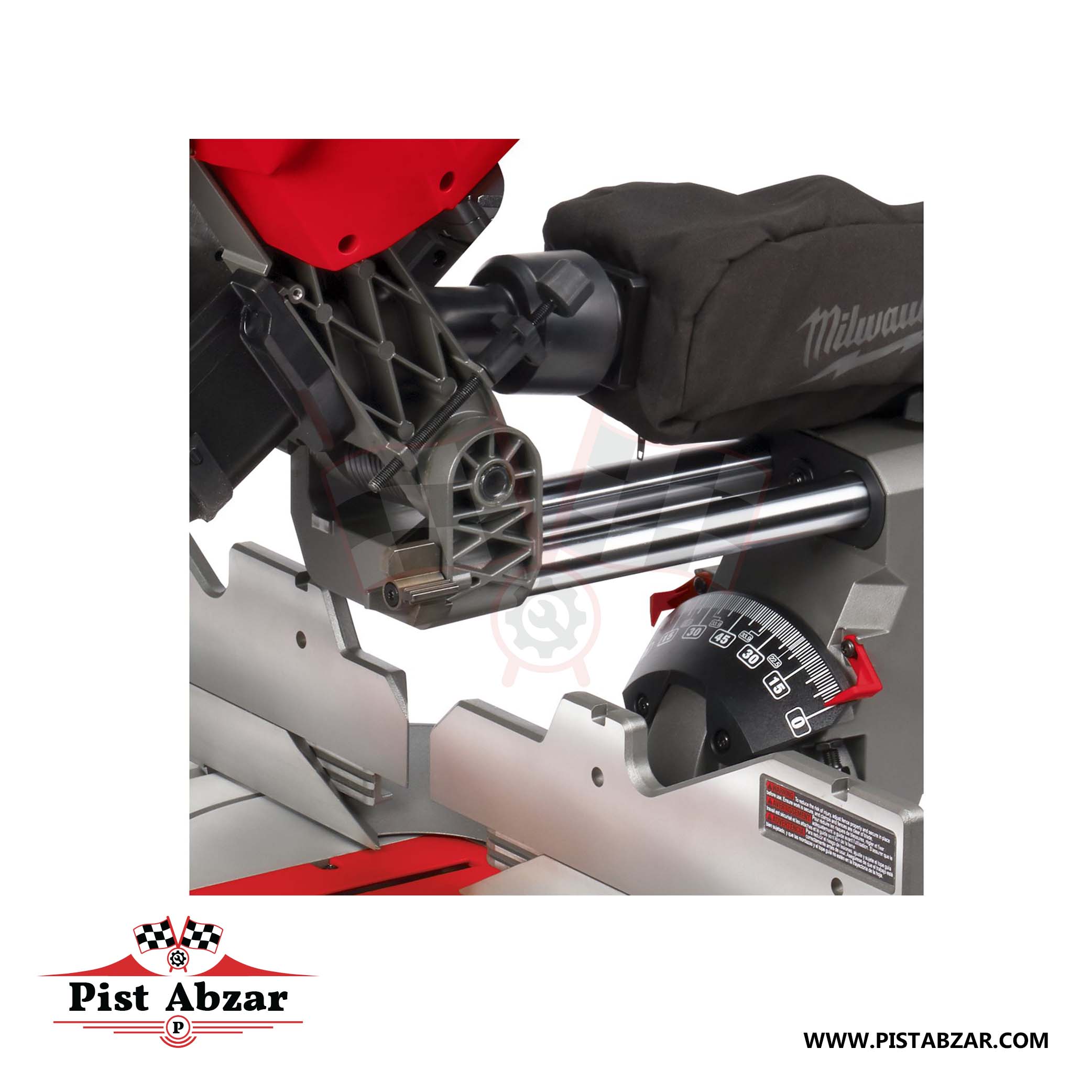 فارسی بر 305 میلی متری کشویی شارژی 18 ولت میلواکی مدل M18FMS305-0