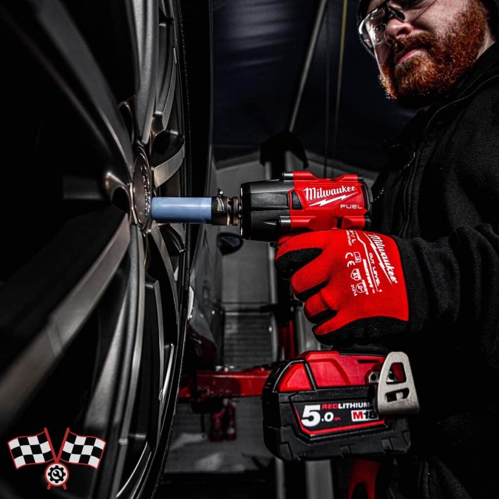 آچار بکس 1/2 اینچ شارژی 18 ولت میلواکی مدل M18FMTIW2F12-0X