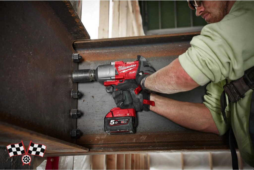 آچار بکس 1/2 اینچ شارژی 18 ولت میلواکی مدل M18ONEFHIWF12-0X