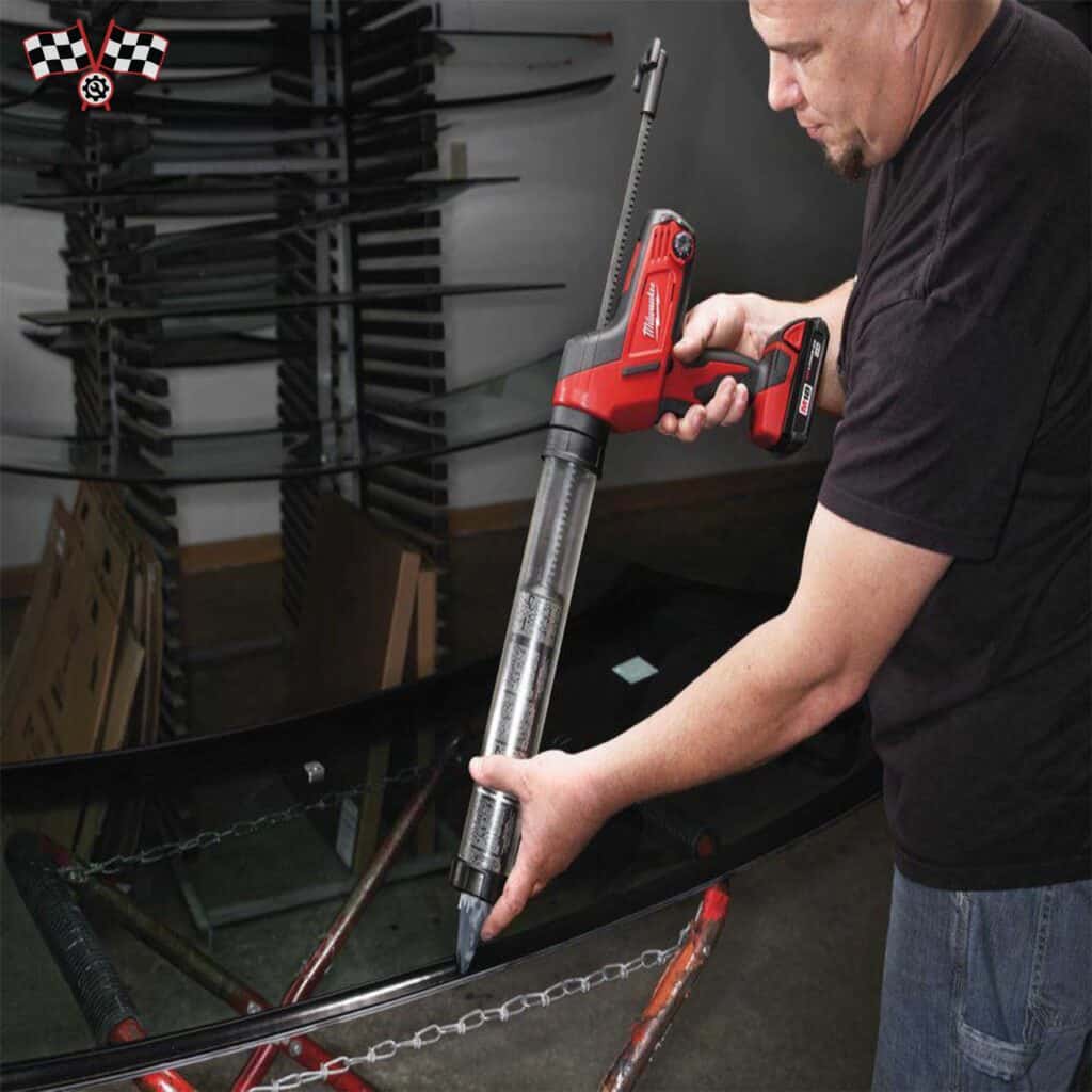 چسب زن تیوپ 400 میلی لیتر شارژی 18 ولت میلواکی مدل C18PCG/400T-201B