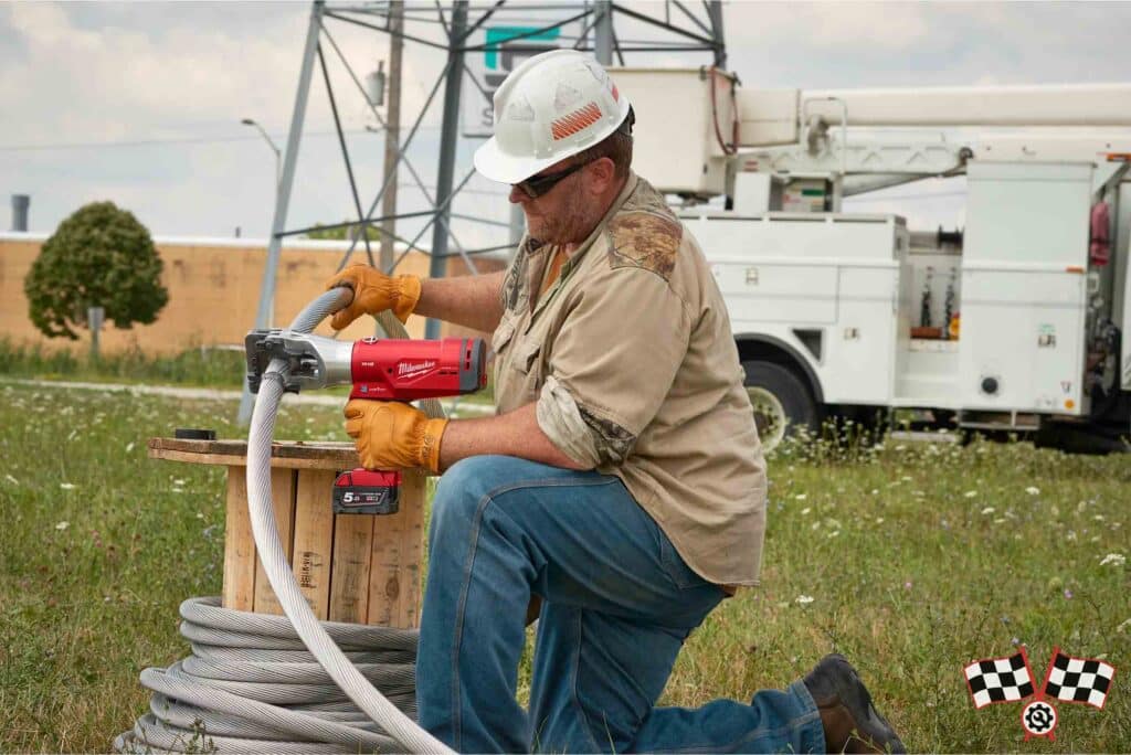 کابل بر 44 میلی متری هیدرولیکی شارژی 18 ولت میلواکی مدل M18HCC45-522C