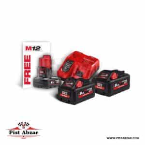 کیت باتری و شارژر 18 ولت 8 آمپر میلواکی M18HNRG-802
