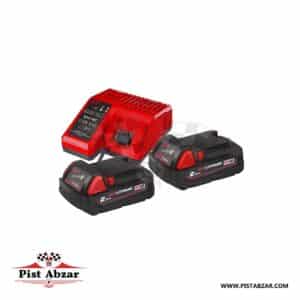 کیت باتری و شارژر 18 ولت 2 آمپر M18NRG-202